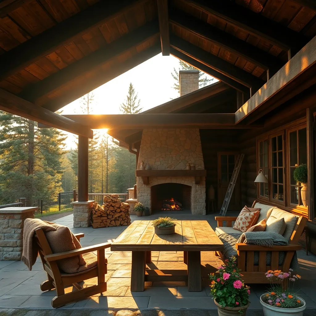 Fireplace Features for Rustic Cabins