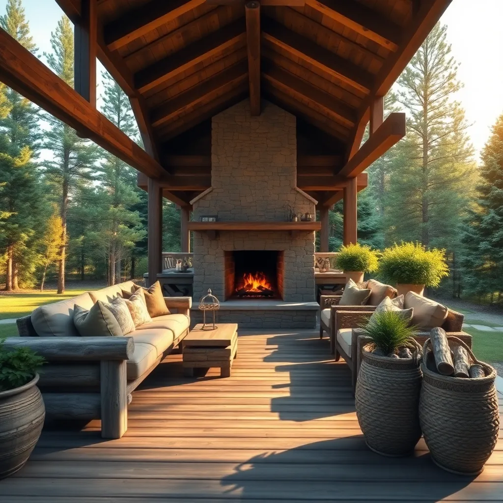 Charming Rustic Retreats with Fireplaces