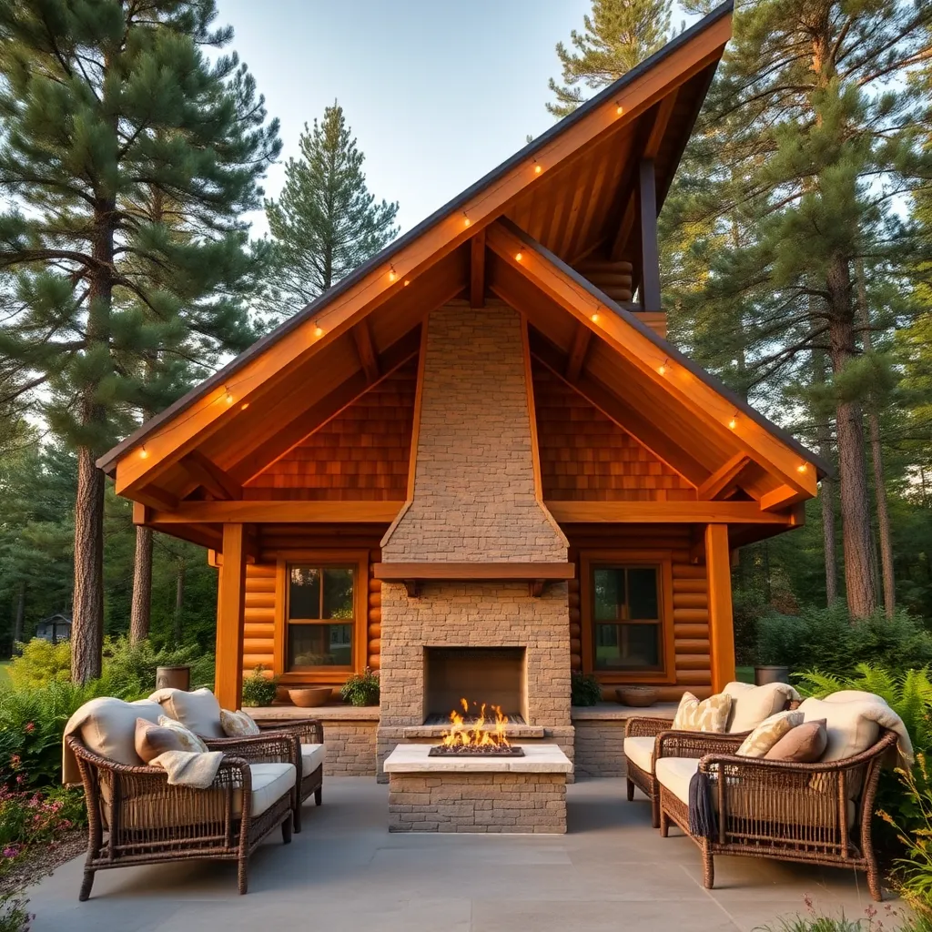 Innovative Fireplace Designs for Cabins