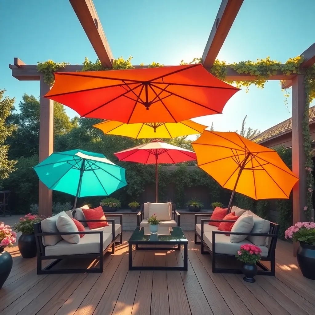 Select UV-Resistant Umbrella Options