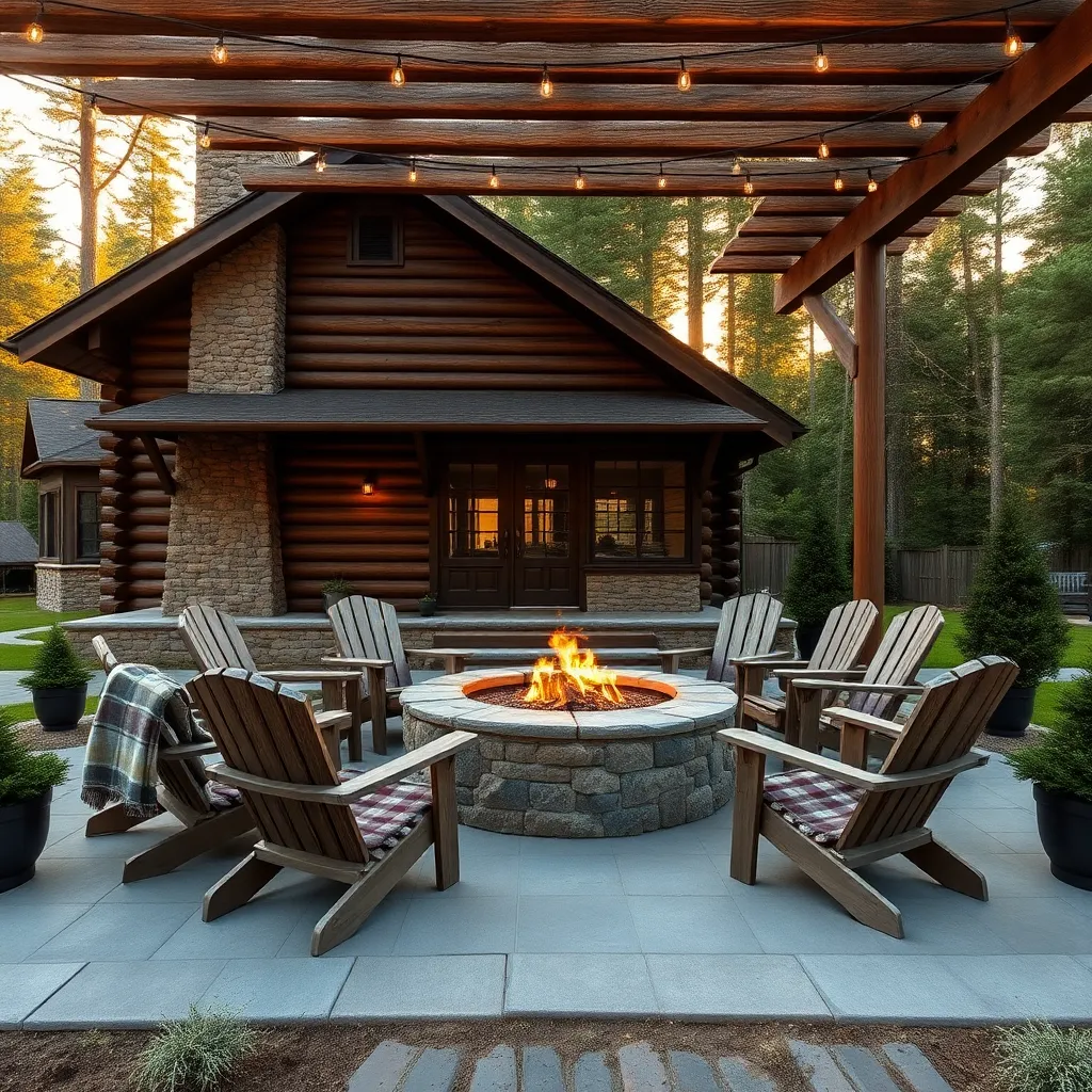 Decorating Around Cabin Fireplaces