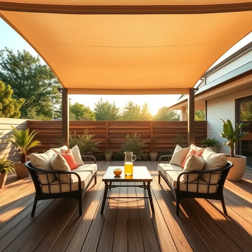 Install Retractable Fabric Canopies