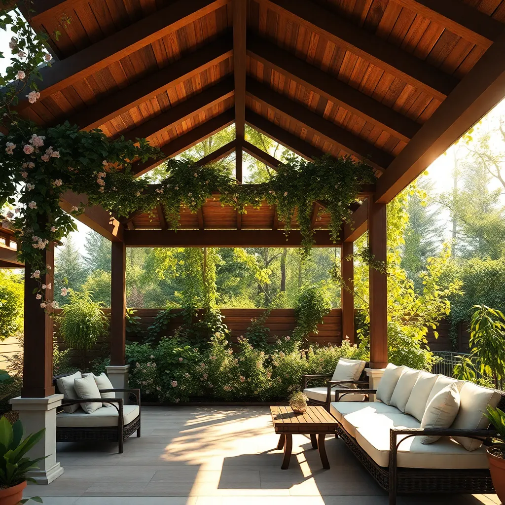 Add Climbing Vines for Shade