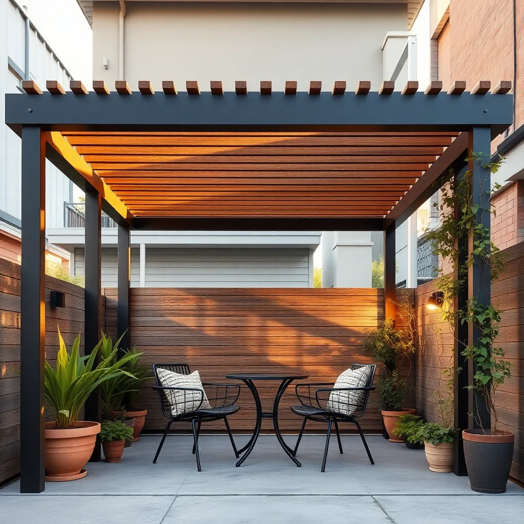 Choosing Compact Pergola Styles
