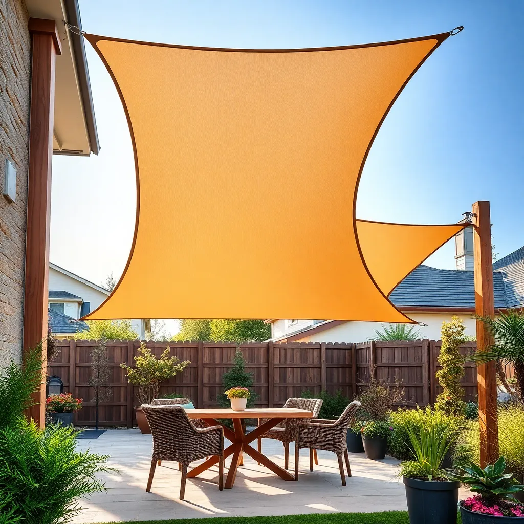 Constructing a Shade Sail Shelter