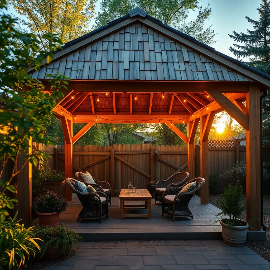 Rustic Charm for Small Yards