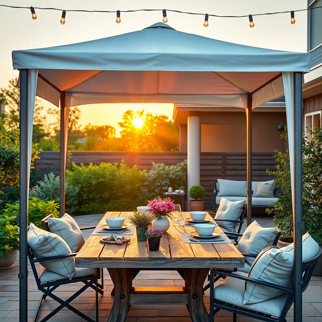 Set Up a Pop-Up Canopy Tent