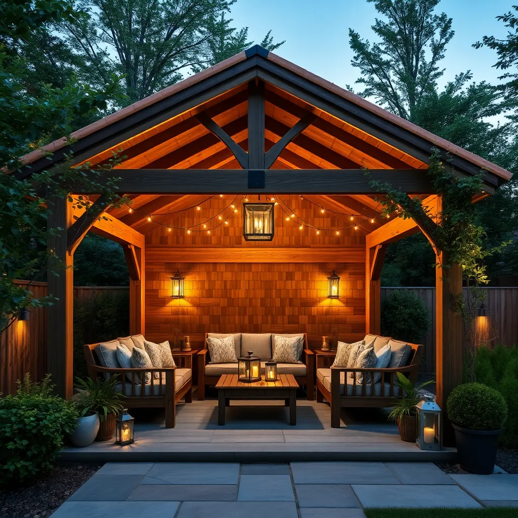 Pavilion Layouts for Intimate Gatherings