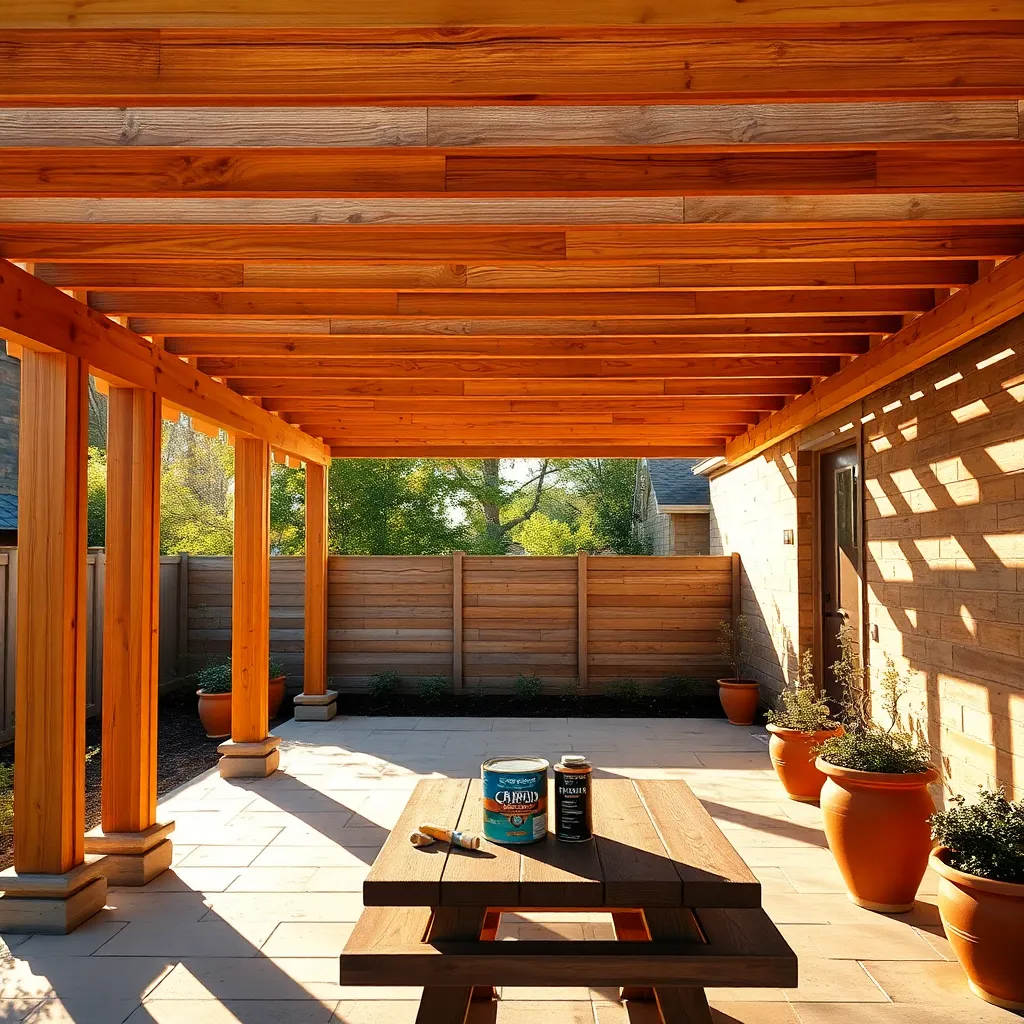 Sand, Stain, and Seal Wood