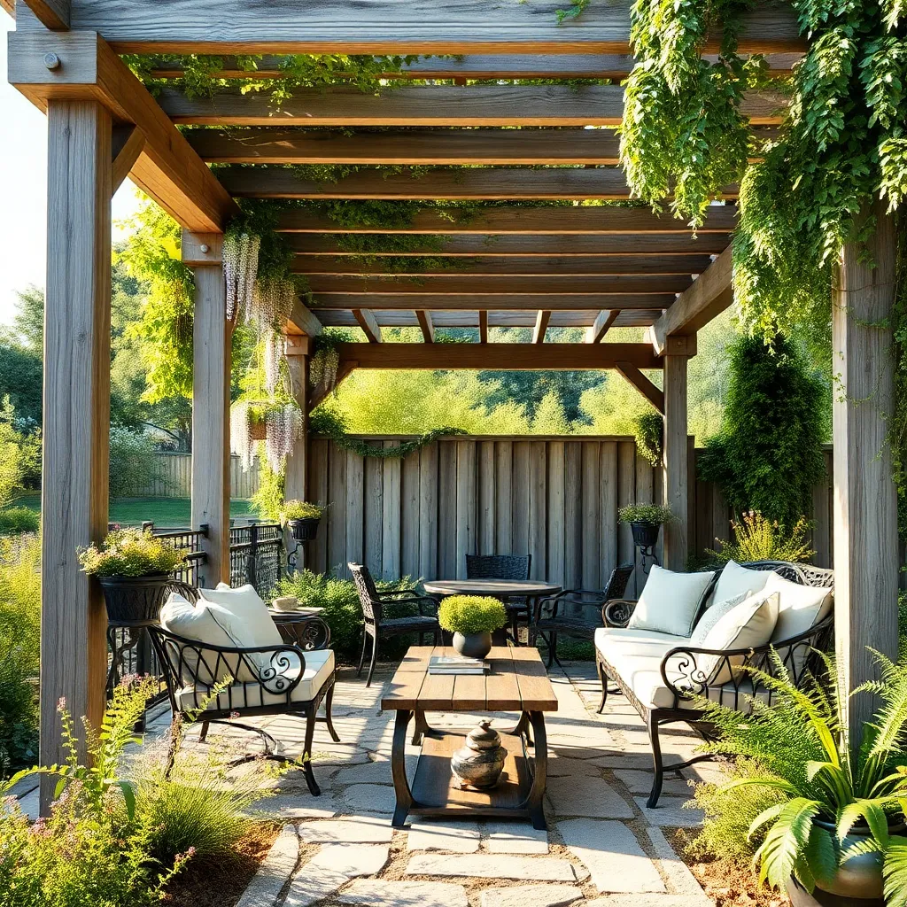 Designing Pergolas to Blend With Gardens