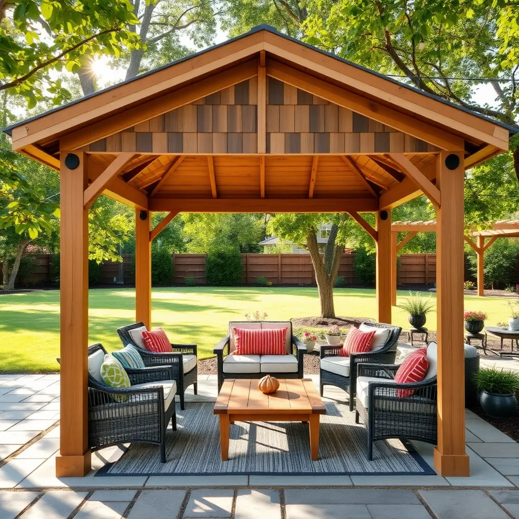 Simple DIY Pavilion Design Ideas