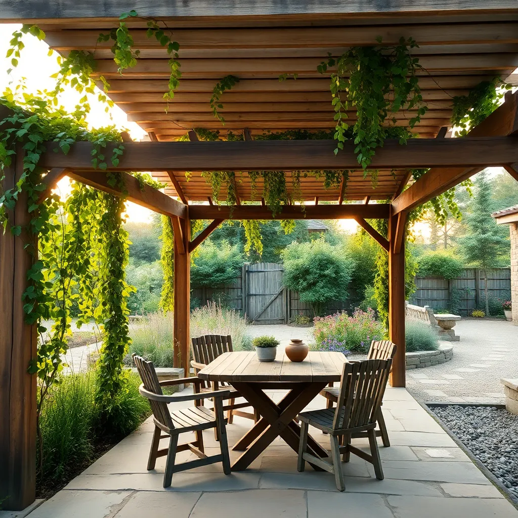 Use Natural Vines for Shade