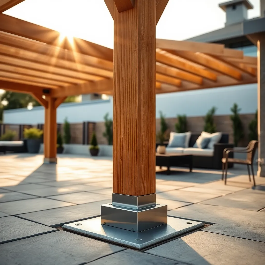 Secure Posts into Ground Anchors