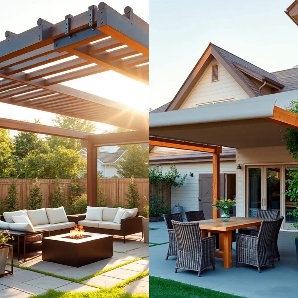 Freestanding Versus Attached Pergolas