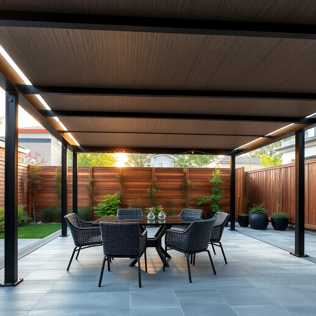 Stylish Modular Shade Structures