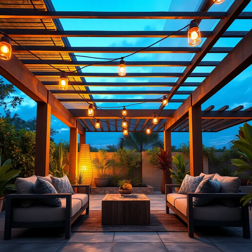 Install Solar-Powered Warm Lighting