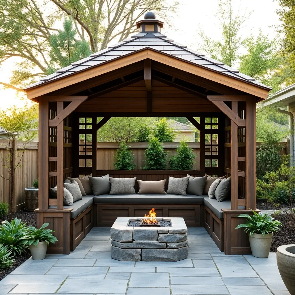 Integrating Storage into Gazebo Design