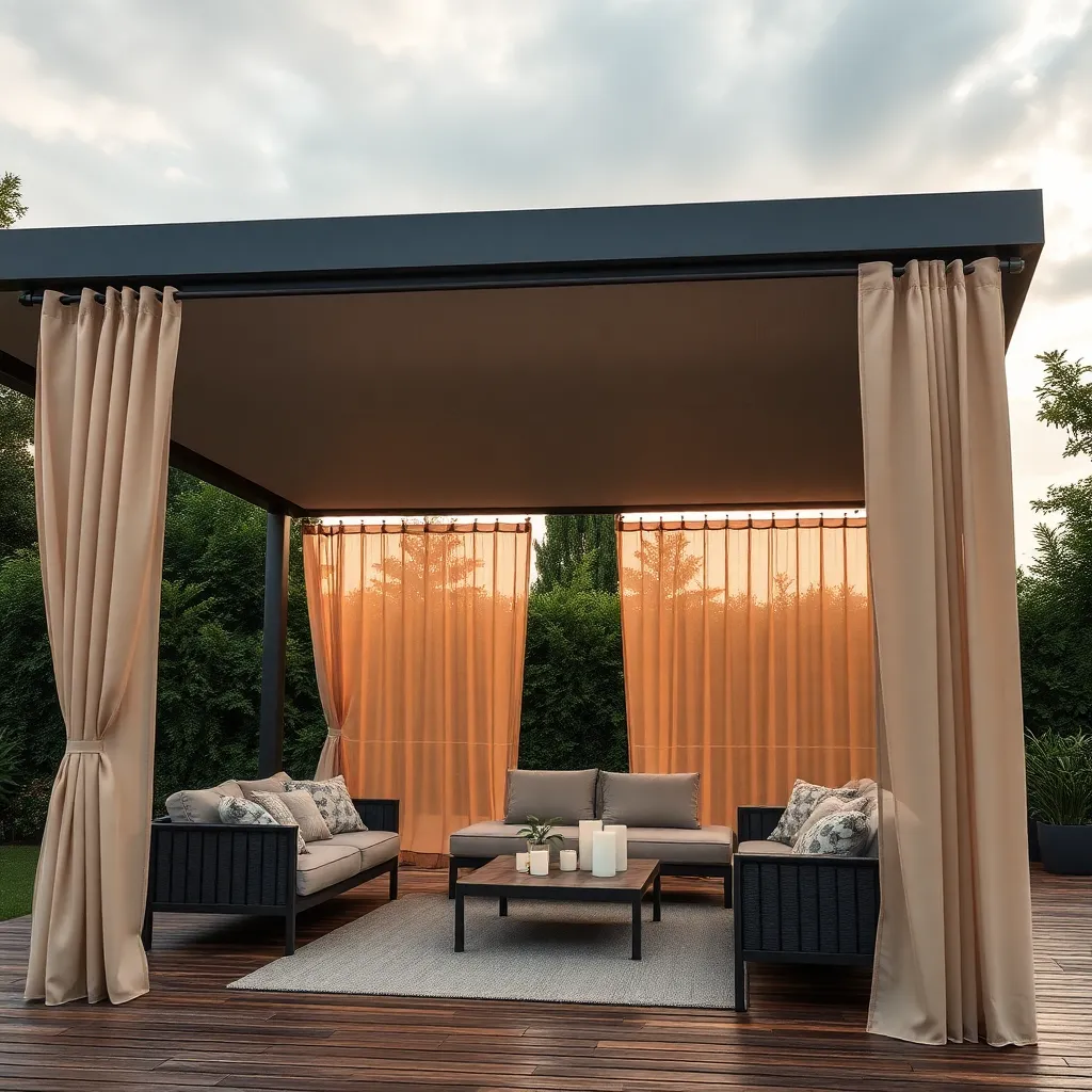 Using Waterproof Patio Curtains