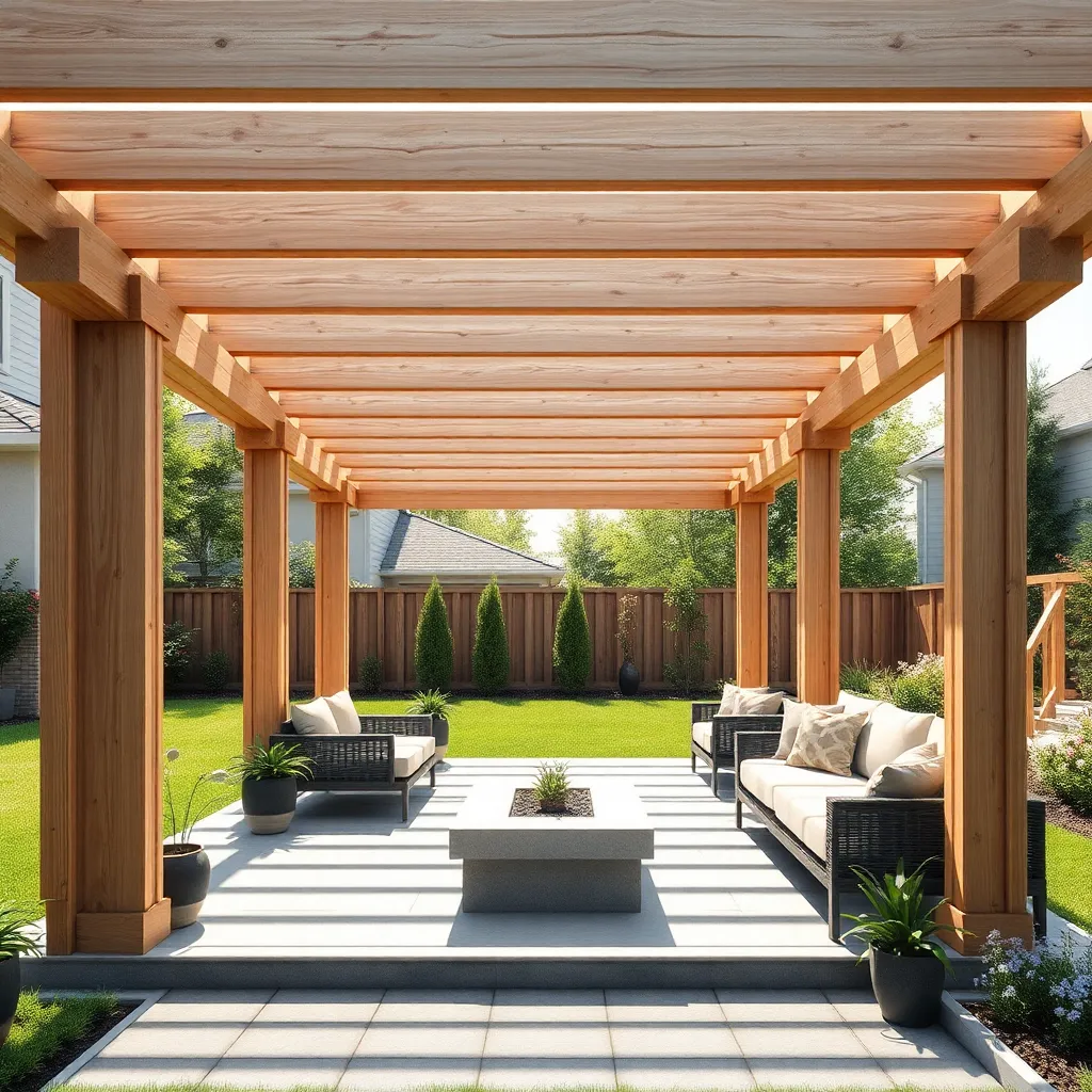 Build Modular Pergola Sections