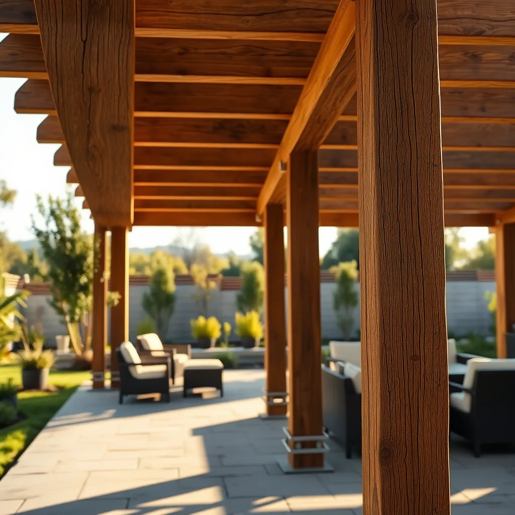 Install Sturdy Posts and Beams