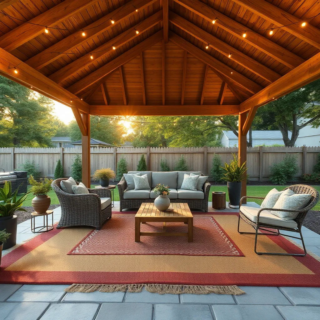 Layer Cozy Outdoor Rugs