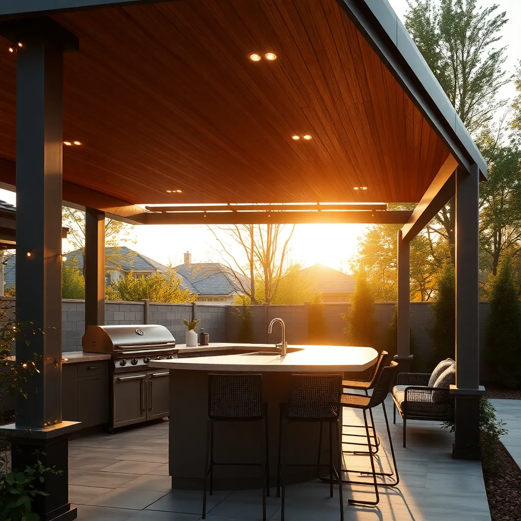 Integrate Outdoor Kitchen Appliances