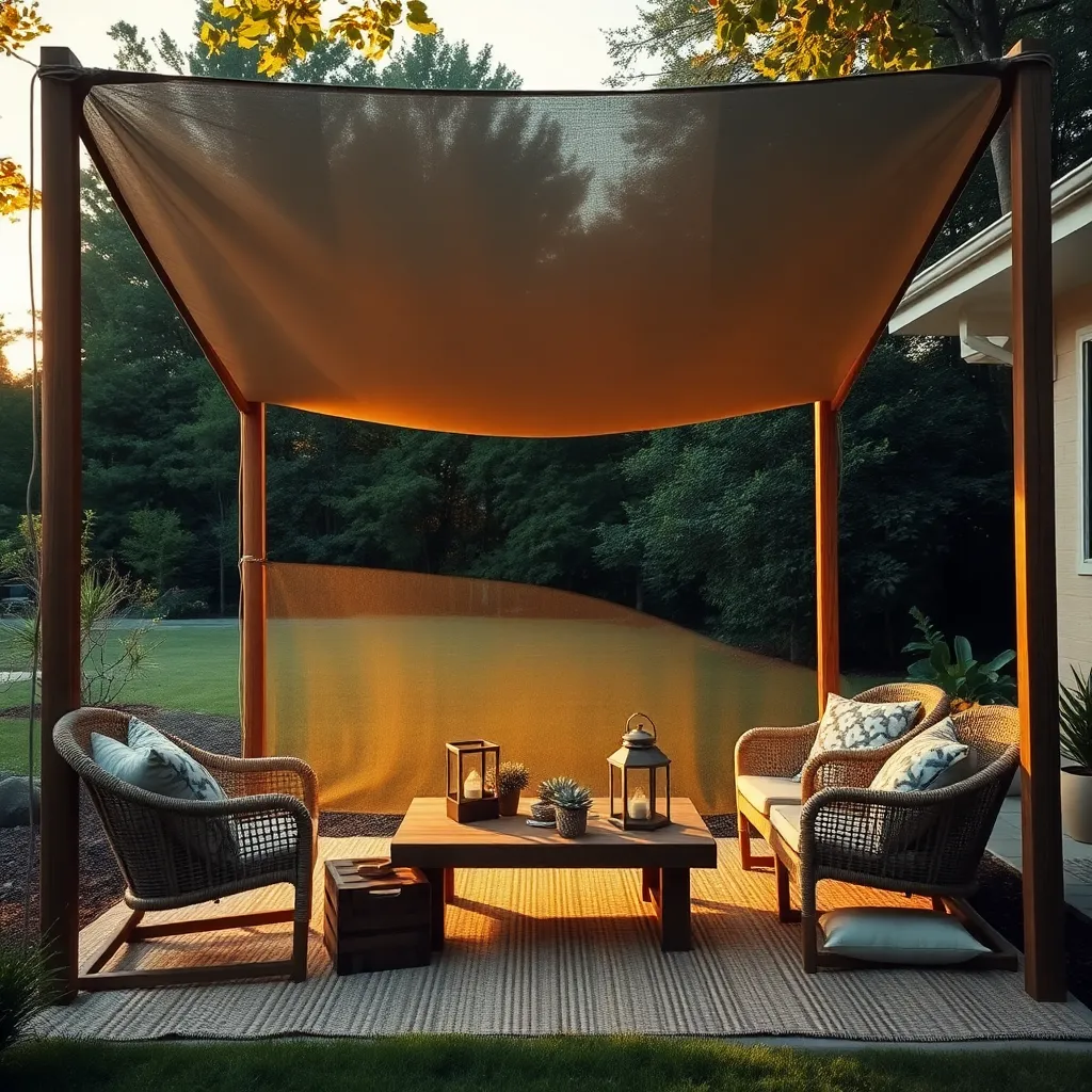 Simple DIY Tarp Shelter Ideas
