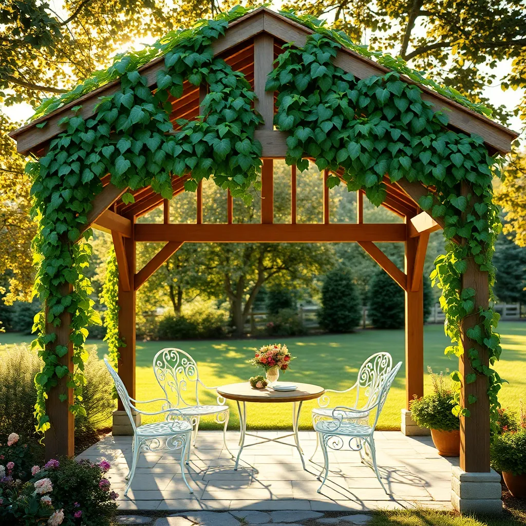 Create Shade With Climbing Vines