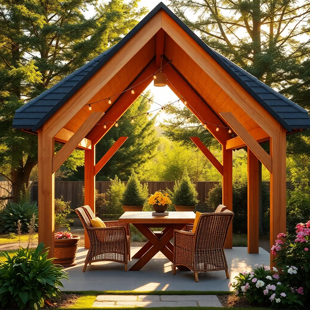 Constructing a Classic A-Frame Shelter