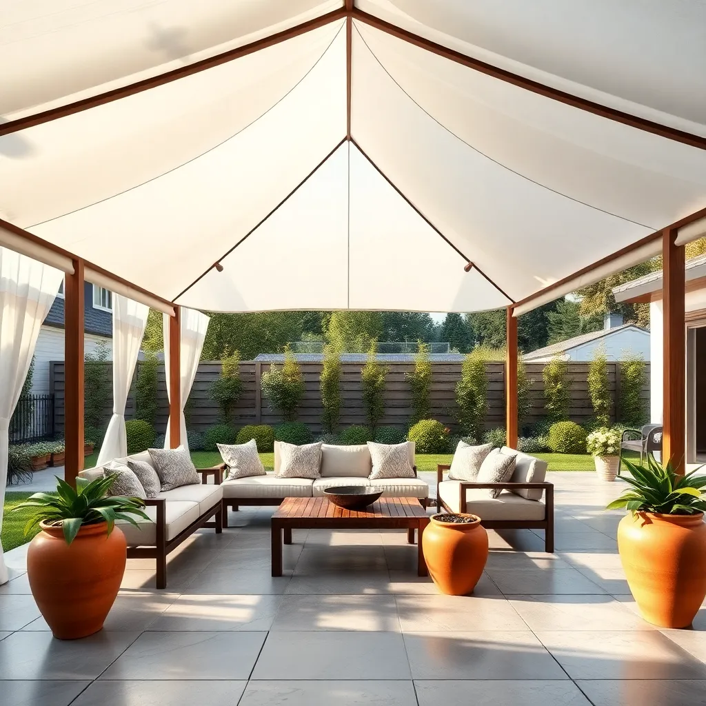 Luxury Tented Structures for Shade