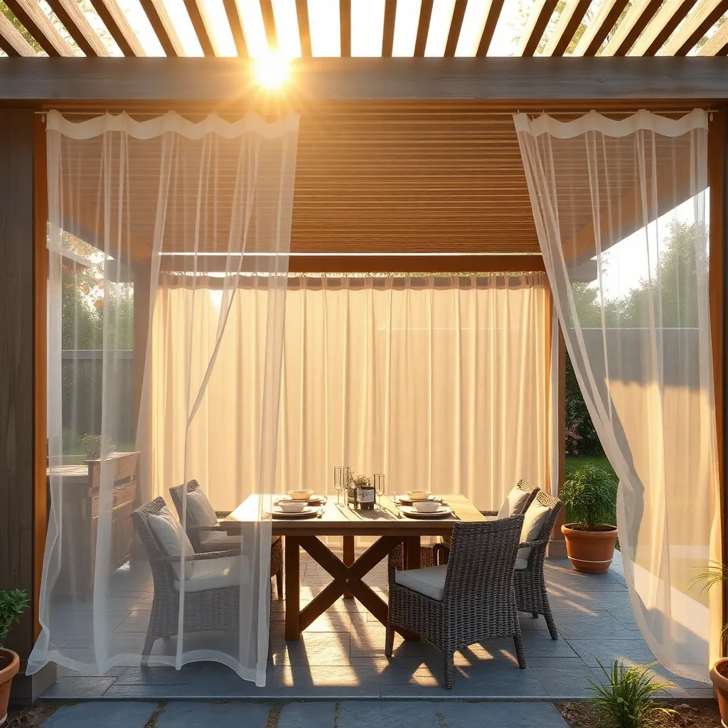 Install Transparent Vinyl Curtains
