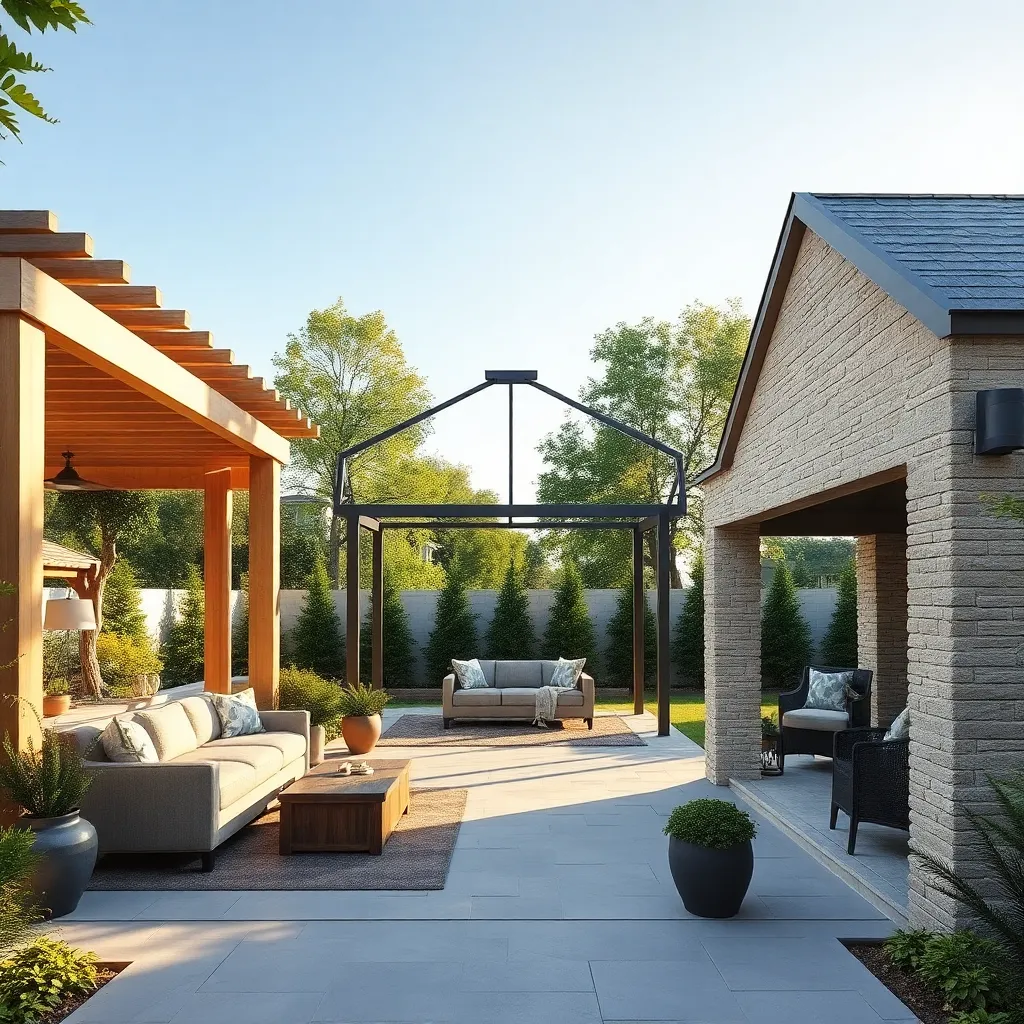 Compare Pavilion Styles and Materials