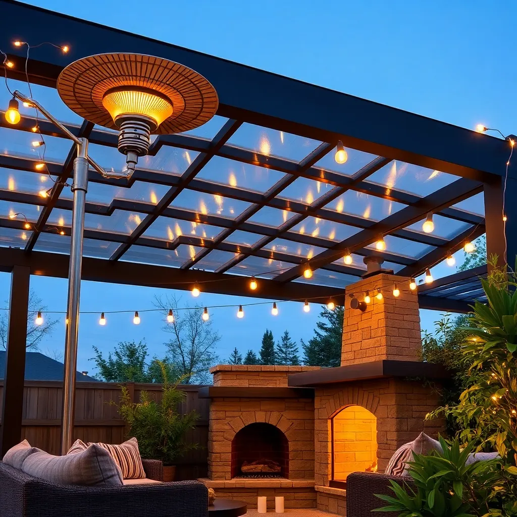 Installing Outdoor Heaters and Lighting
