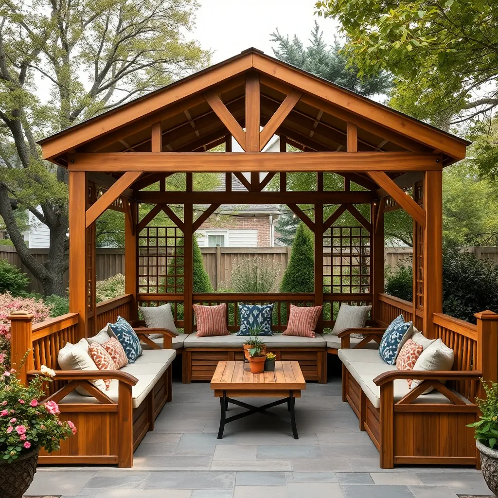 Incorporate Built-In Seating Options