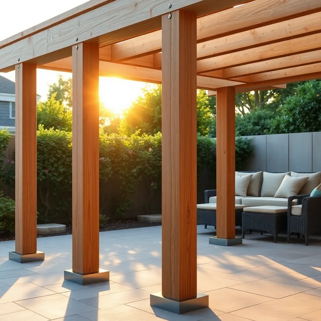 Construct and Secure Support Posts