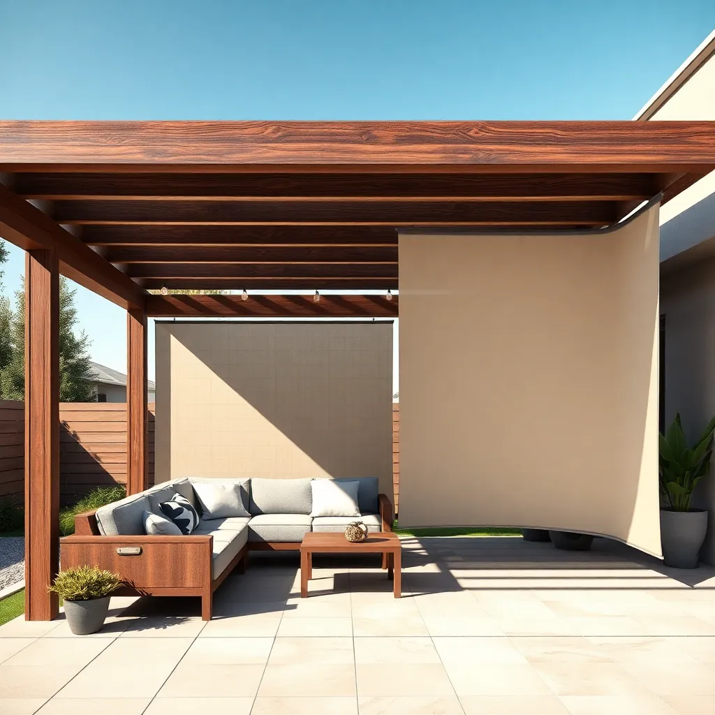 Install Retractable Privacy Screens