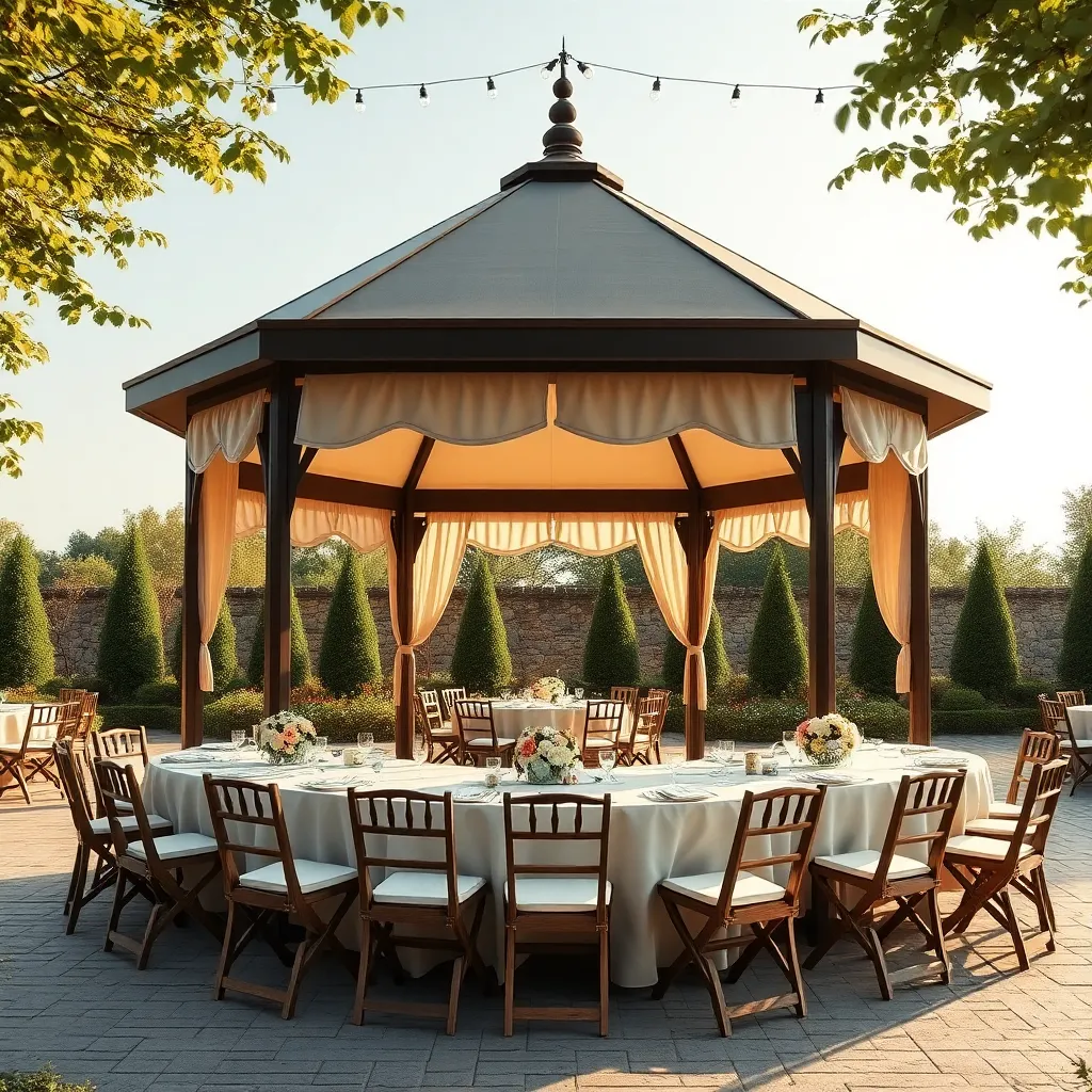 Planning Gazebo Layout for Events