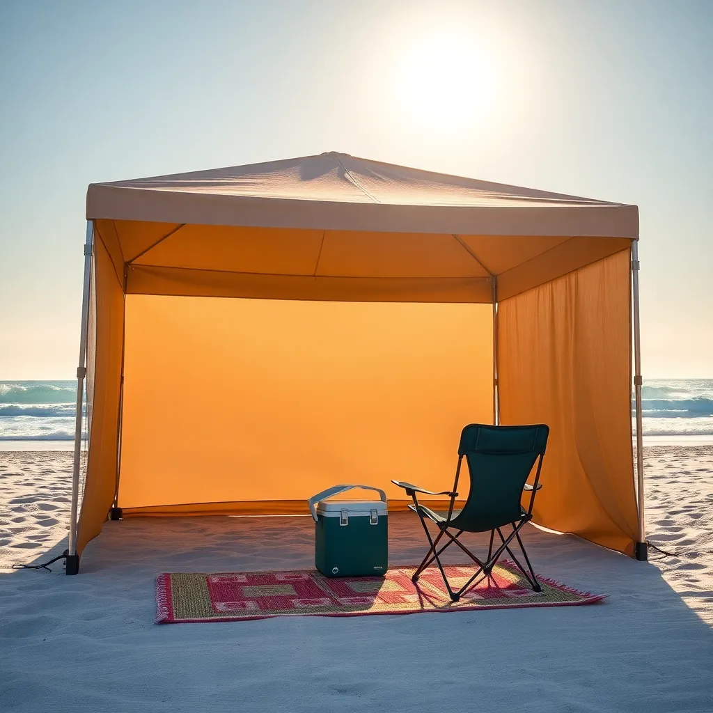 Durable Beach Shelters on the Go