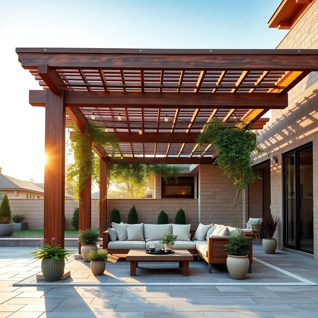 Designing Stylish Pergola Patio Combos
