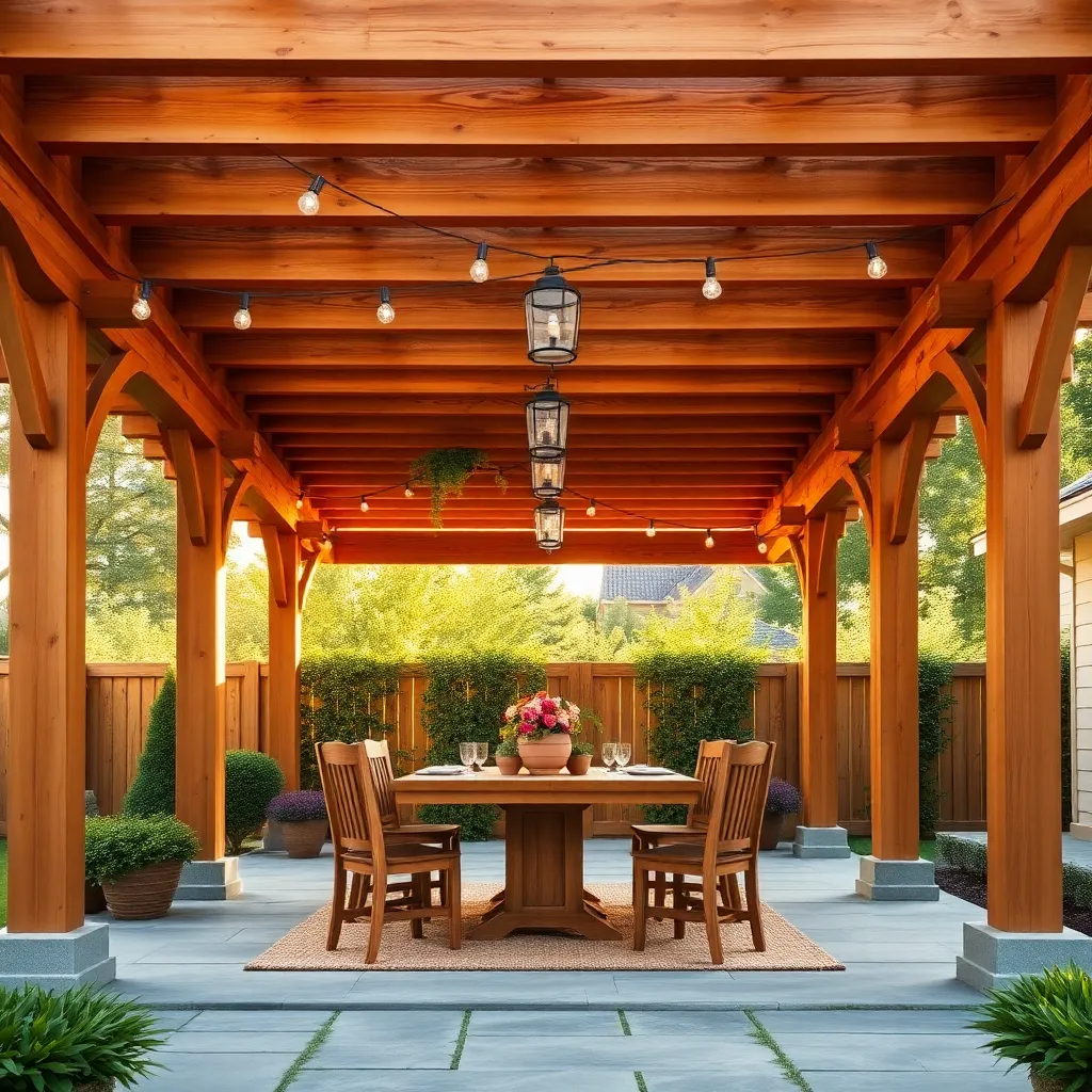 Classic Wooden Pergola Designs