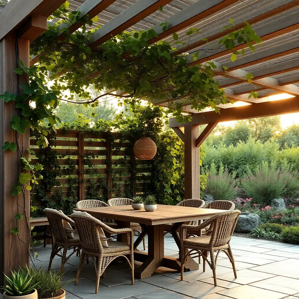 Integrate Native Plant Shade Screens