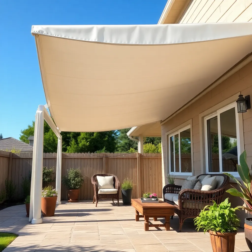 Installing a Vinyl Awning Cover