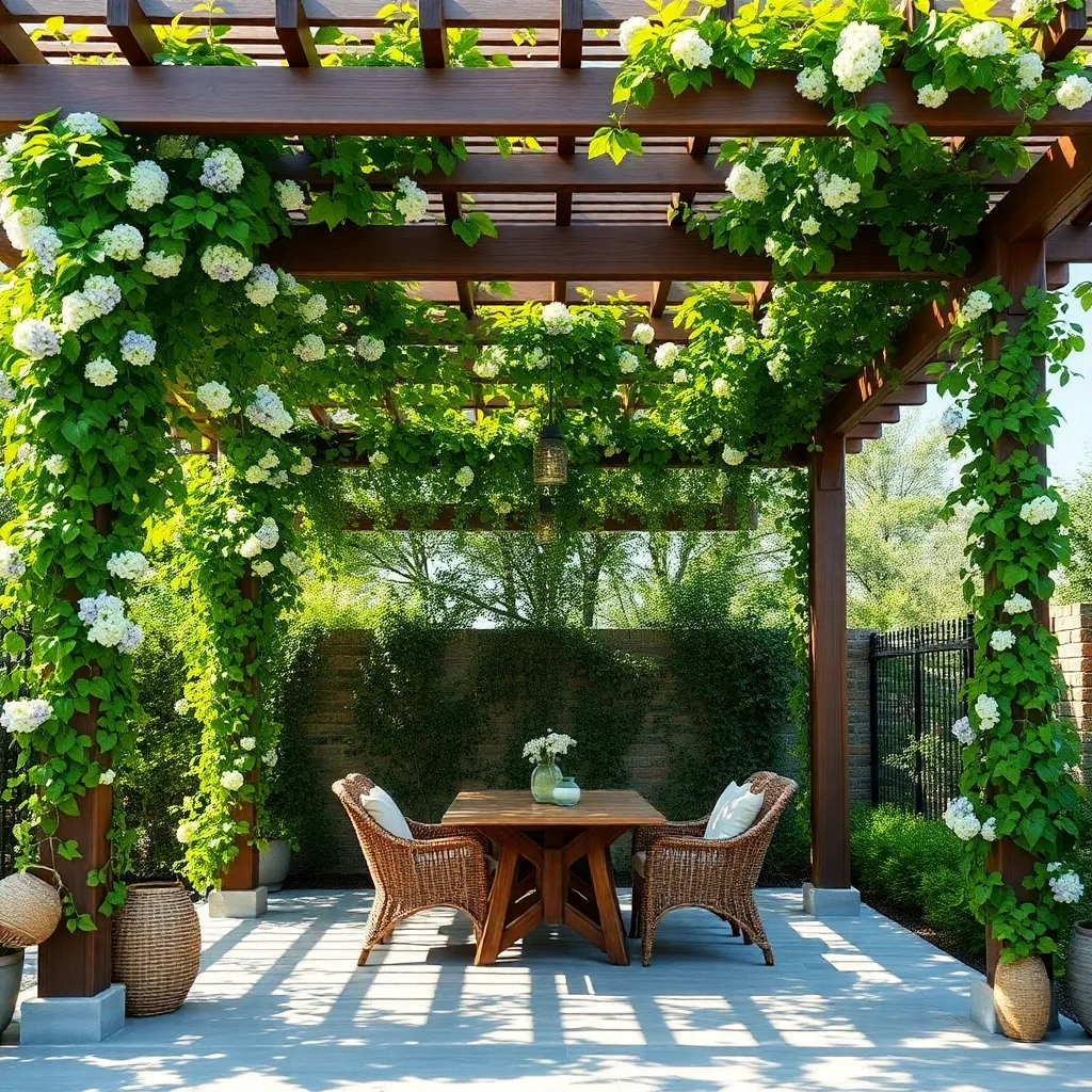 Add Lush Climbing Plants