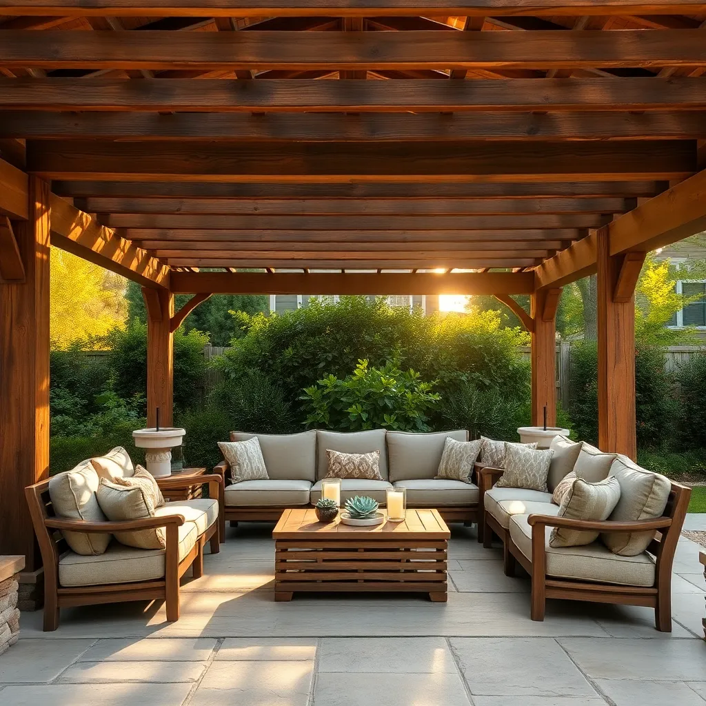 Use Cozy, Weatherproof Cushions