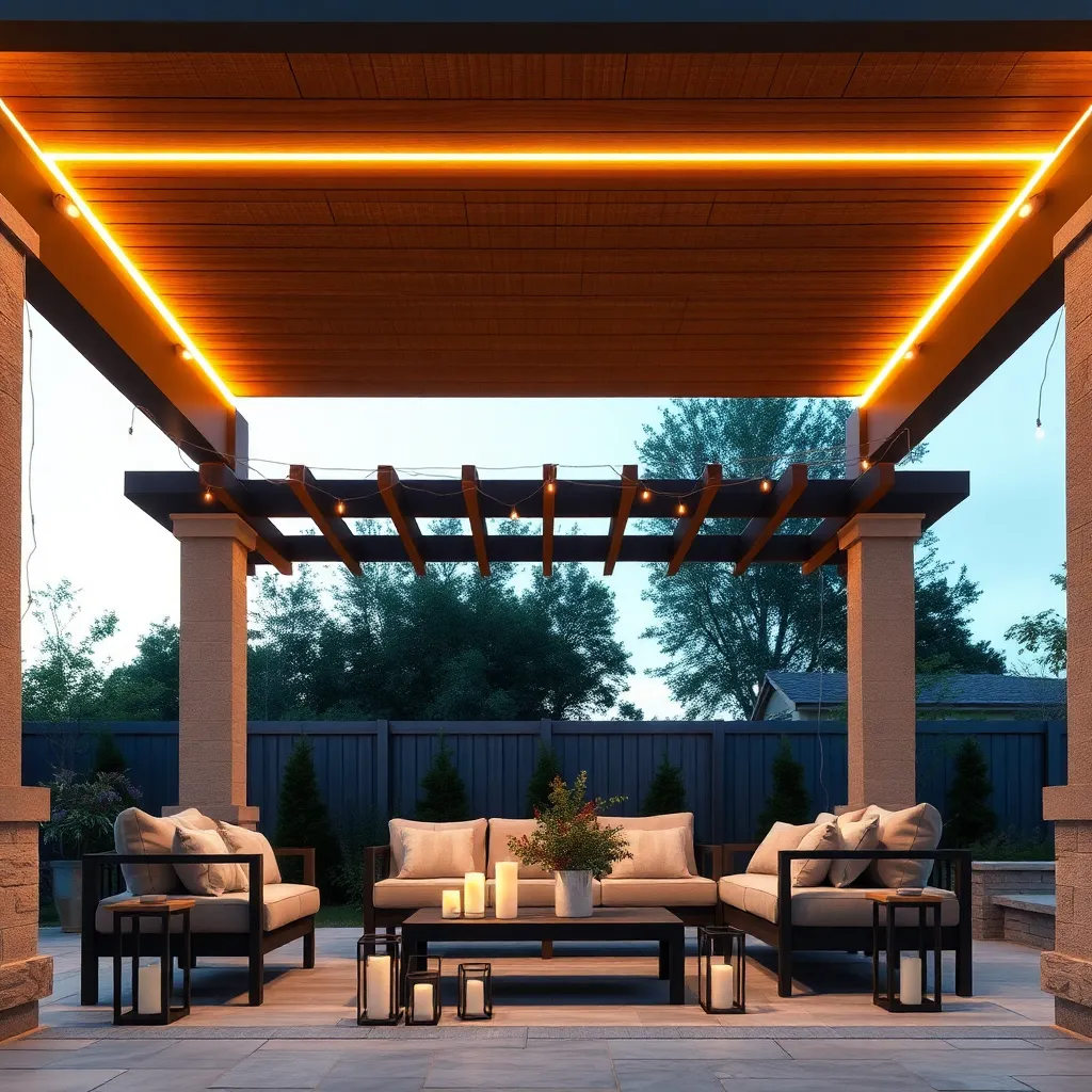 Incorporating Lighting in Outdoor Structures