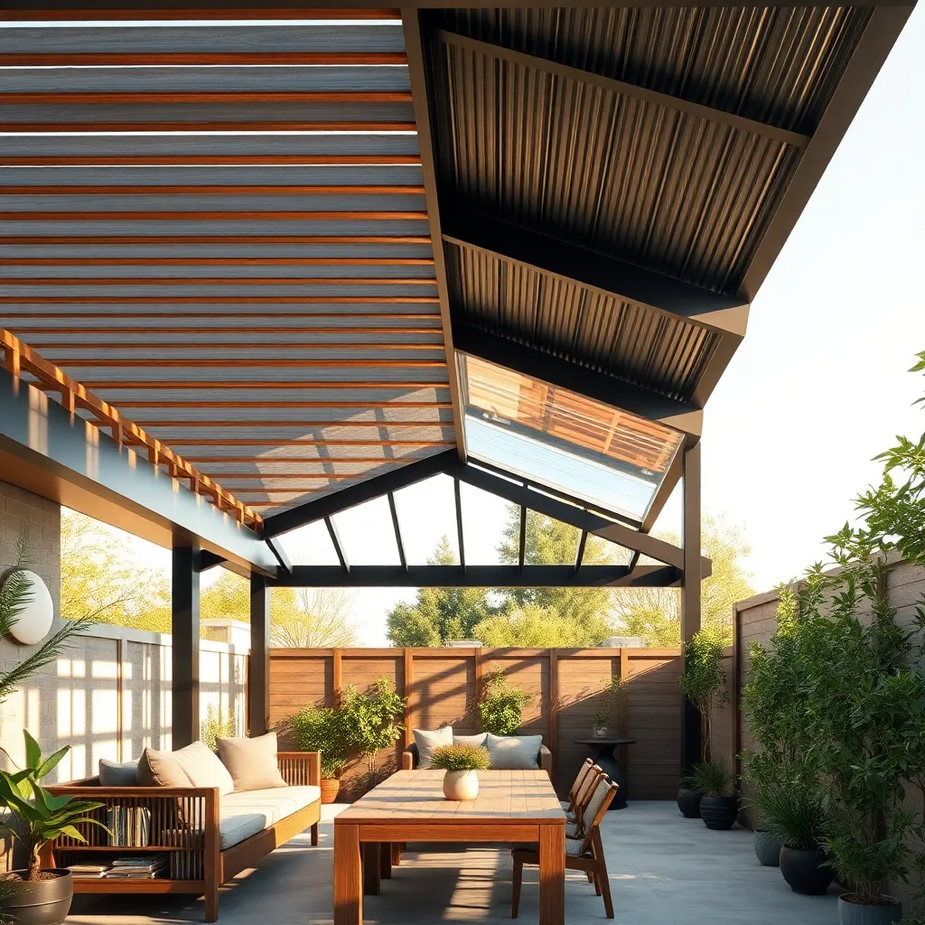 Innovative Roof Styles for Patios