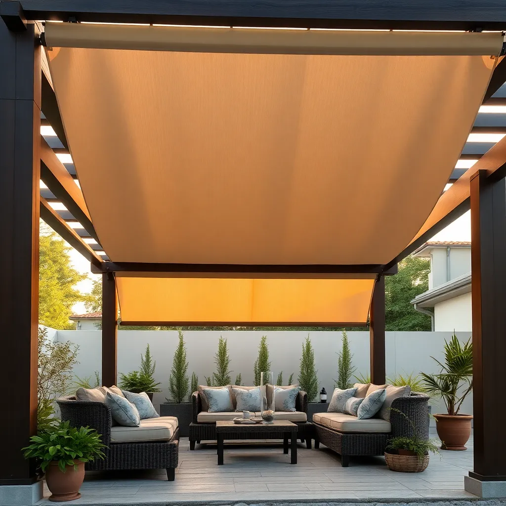 Use Retractable Canopies for Flexibility