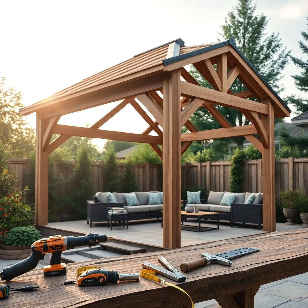 Essential Tools for DIY Gazebos