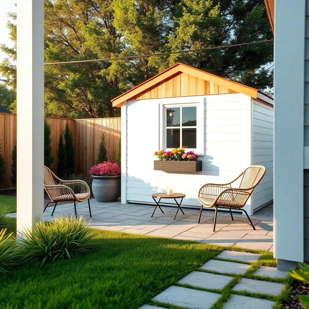 Creating a Compact Storage Shed