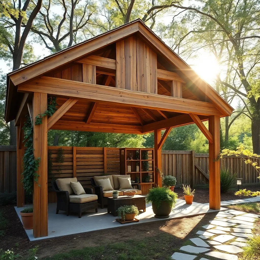 Maintaining Your Backyard Rustic Shelter